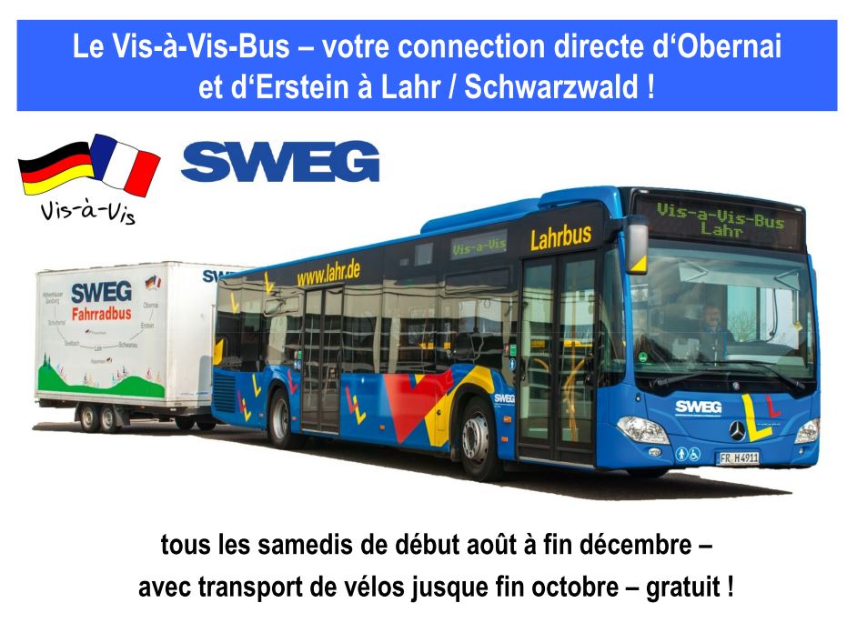 Vis-a-vis-Bus Obernai Erstein Lahr